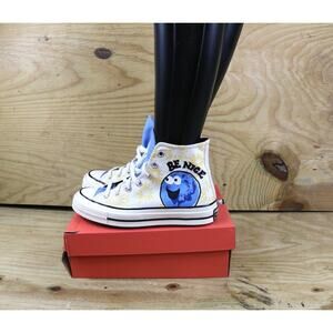 New Converse Sneakers Womens 7 White Much Love Be Nice Chucks All Star Mens 8